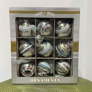 Christopher Radko Shiny Brite Ornaments NWT